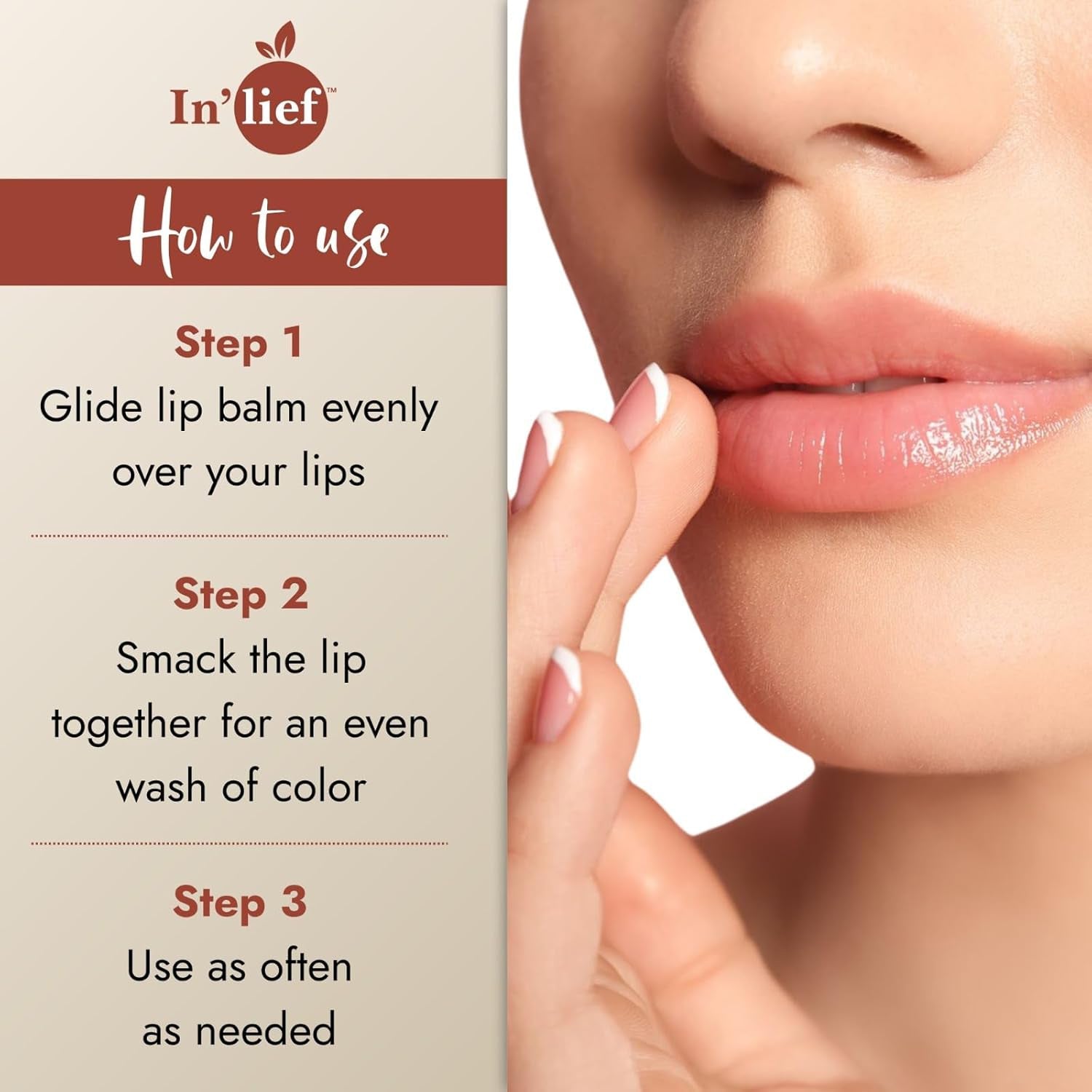 In'lief Daily Use Moisturizing Lip Balm In'lief Daily Use Moisturizing Lip Balm